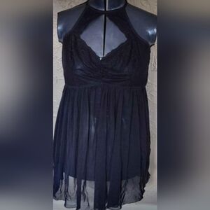 New Without Tags Torrid Black Sheer Sexy Lingerie 4X